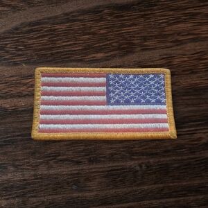 Vtg United States of America Tactical Military Flag Patch Cloth VGC Collectible